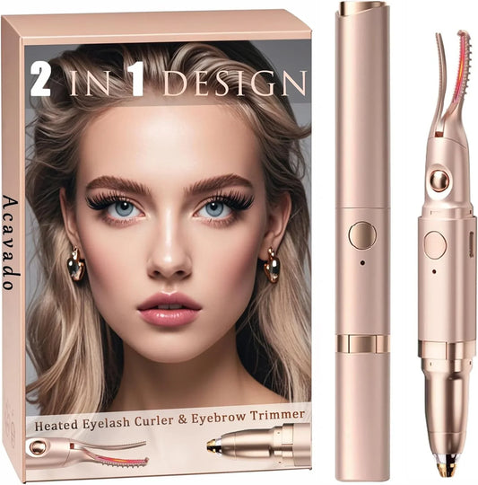 ENCRESPADOR DE PESTAÑAS 2 EN 1