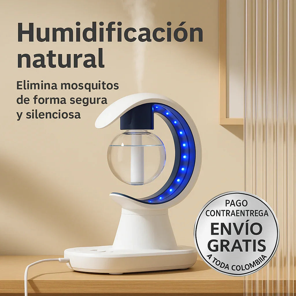 HumidiGuard™ Humidificación Y Defensa Contra Mosquitos