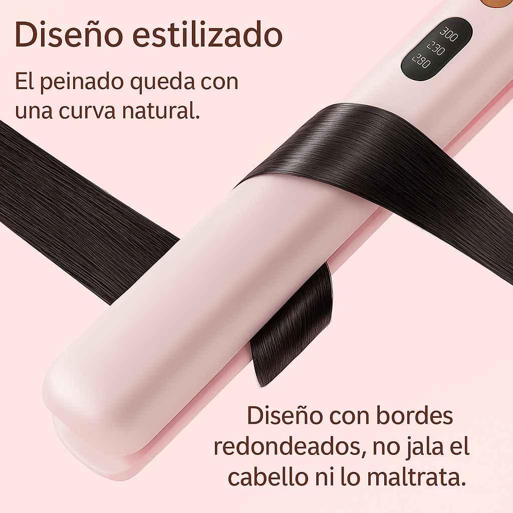 HairLuxe™ Plancha Inalámbrica Portátil