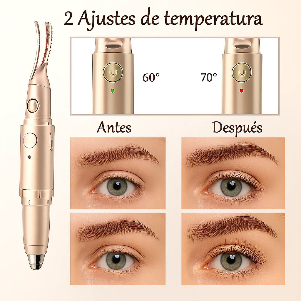 ENCRESPADOR DE PESTAÑAS 2 EN 1