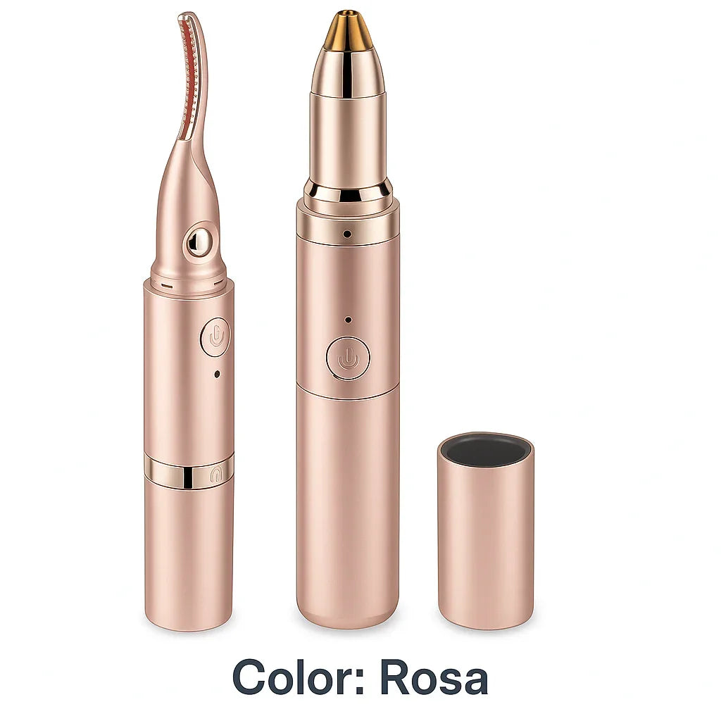 ENCRESPADOR DE PESTAÑAS 2 EN 1