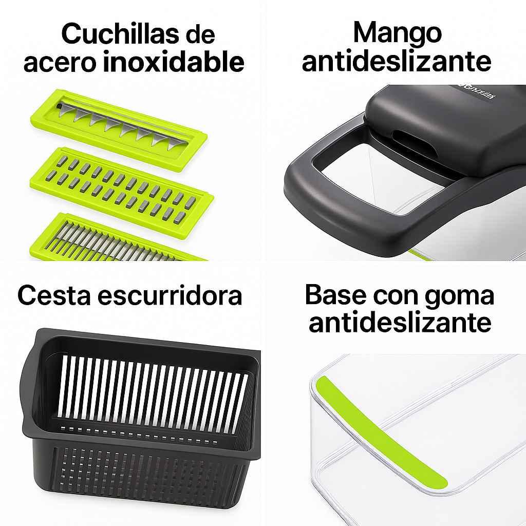 ChefPro™ 15 en 1 Cortador De Verduras