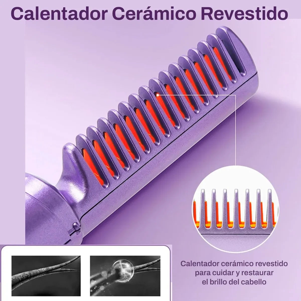 Mini Peine Alisador LisoGo™